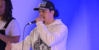 Man singing